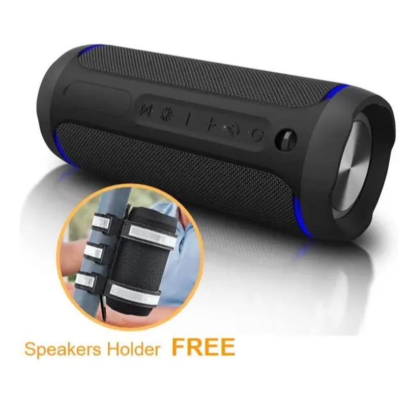 【EDUPLINK】M8 Waterproof Portable Speaker Powerful 40W, Get Speaker Houlder for FREE Audio Smartphone