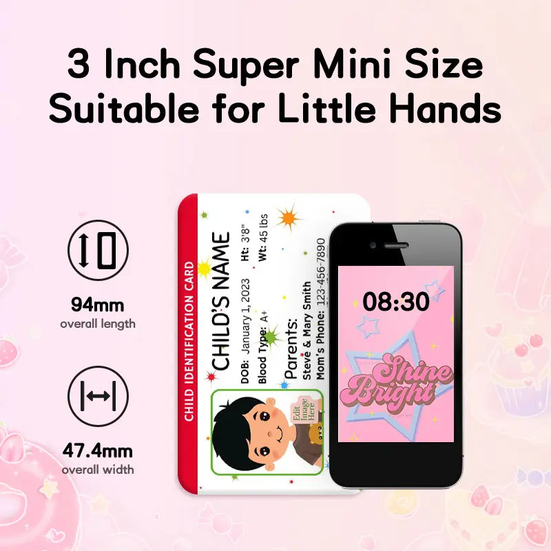 Mini Phone Android for Boys Girls Students and Children, Mini Iphone Mobile Smartphone Cellphone Bezosmaxminismartphoneiphone