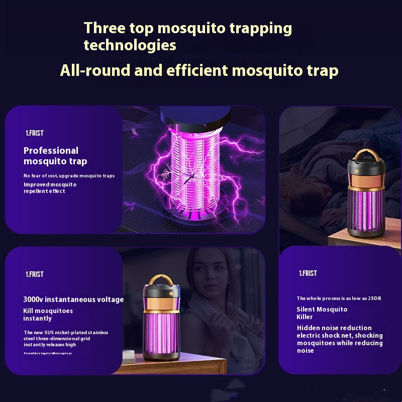 Electric Shock Killing Lamp Charging Mosquito Killer