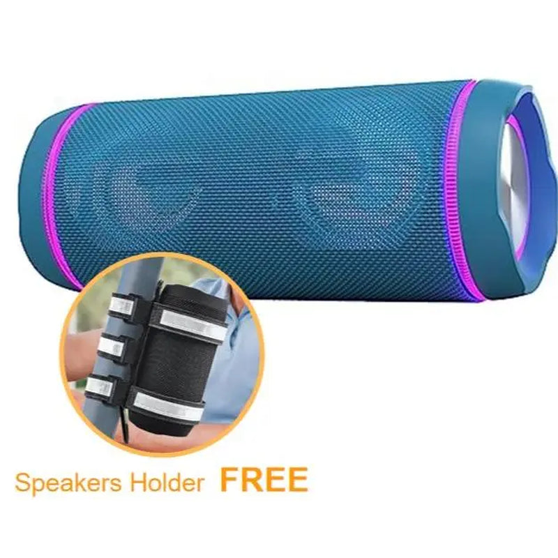 【EDUPLINK】M8 Waterproof Portable Speaker Powerful 40W, Get Speaker Houlder for FREE Audio Smartphone